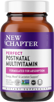 New Chapter Perfect Postnatal MultiVitamin 192 Tabs Мультивітамінний комплекс постнатальний 551868 фото