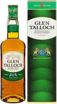 Віскі Glen Talloch Pure Malt 8 YO Blended Malt Scotch 0.7 л 40% у коробці (FSH_8711114472349) 1359464 фото