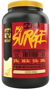 Протеин Mutant Iso Surge 727 g /23 servings/ Banana Cream 719530 фото