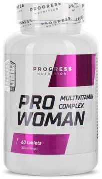 Progress Nutrition Pro Woman Мультивітаміни для жінок 60 таблеток 869107 фото
