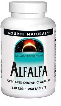 Source Naturals Alfalfa 648mg - 250 Tablets 1452302 фото
