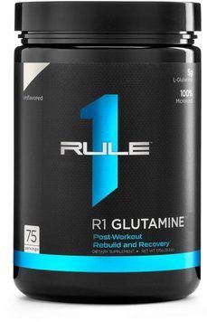 Амінокислота для спорту Rule One Proteins R1 Glutamine 375 g /75 servings/ Unflavored 467197 фото