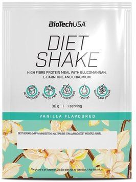 Заменитель питания BioTech Diet Shake 30 g /sample/ Vanilla 911039 фото