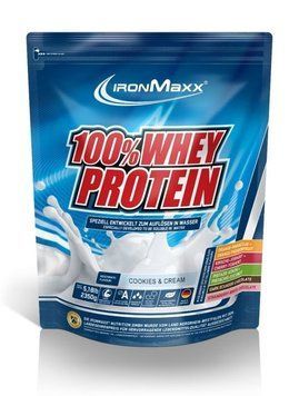 Протеин IronMaxx 100% Whey Protein 2350 g /47 servings/ Cookies Cream 667607 фото