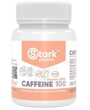Stark Pharm Caffeine 100mg - 100 Tablets 1457793 фото