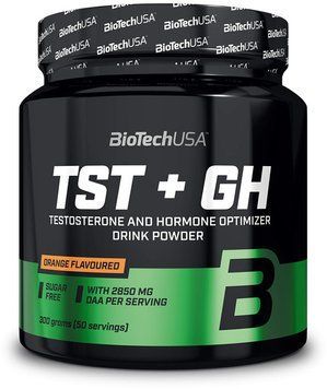 Бустер тестостерона BioTechUSA TST + GH 300 g /50 servings/ Orange 620477 фото