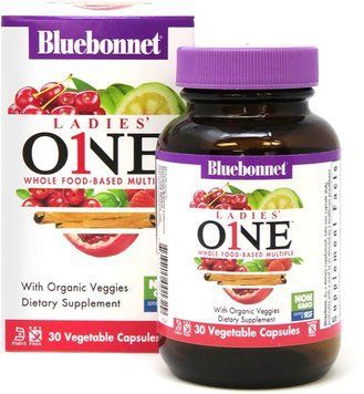 Bluebonnet Nutrition Ladies' One, 30 Vegetable Capsules (BLB0132) 659798 фото