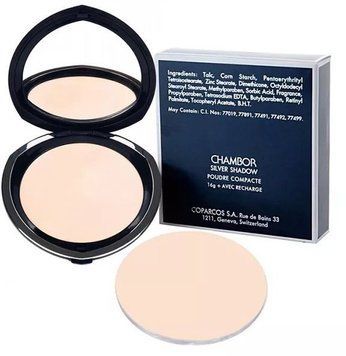 Chambor Silver Shadow Compact Powder №2 Rose Pale Пудра для обличчя 2x16 g 1089182 фото