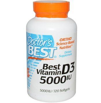 Doctor's Best Vitamin D3 5000IU 720 caps 492305 фото