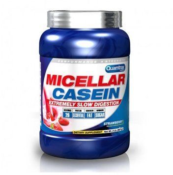 Протеин Quamtrax Micellar Casein 908 g /26 servings/ Strawberry 721462 фото