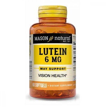 Mason Natural Lutein 6 mg Лютеїн 60 капсул 936581 фото