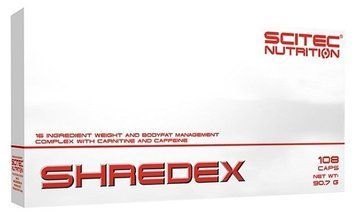 Жиросжигатель Scitec Nutrition Shredex 108 capsules 808172 фото
