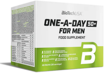 BiotechUSA One a day 50+ for men 30 pack / 30 servings 1071779 фото