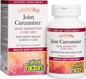 Natural Factors CurcuminRich Joint Curcumizer - 60 Veg Capsules 1455955 фото