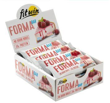 FitWin Forma Bar - 12x60g Raspberry Cheesecake 1459717 фото