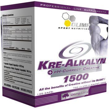 Креатин Olimp Kre-Alkalyn 1500 120 caps 382949 фото