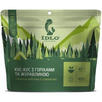 Кус-кус ЇDLO с клюквой и орехами 100 г (4820219970330) 1015787 фото