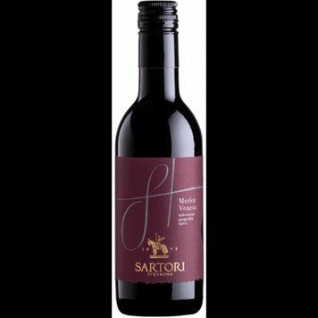 Вино Sartori Merlot Veneto Igt красное, сухое 11.5% (0.25 л) (8005390000557) 1151488 фото