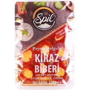 Маринованный перец Spilo черри с брынзой 220 г (8680331340017) 1051974 фото