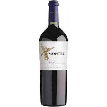 Вино Montes Merlot Reserva (0,75 л) 439565 фото