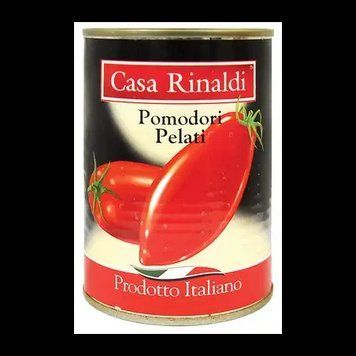Томаты Casa Rinaldi очищенные в собственном соку 400 г (8006165388313) 1193379 фото