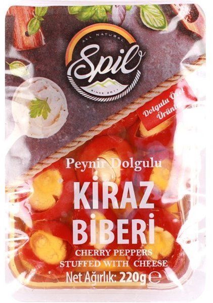 Маринований перець Spilo чері з бринзою 220 г (8680331340017) 1051974 фото