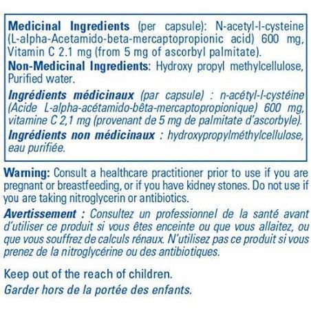 Pure Encapsulations Nac (n-acetyl-l-cysteine) 600 mg 90 caps N-ацетилцистеин (PE-00189) 554131 фото