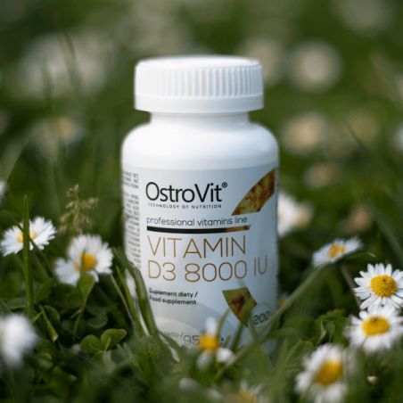 OstroVit Vitamin D3 8000 Iu Витамин D3 200 таблеток 970206 фото