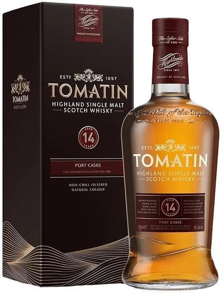 Виски Tomatin Distillery Tomatin 14 YO gift box 0.7л (Томатин Дистилери 14 лет подарочный набор) 1149736 фото