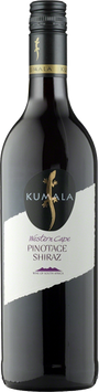 Вино Kumala "Pinotage Shiraz" (напівсухе, червоне) 0.75л (BDA1VN-VKU075-008) 654305 фото