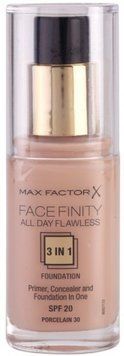 Max Factor Facefinity All Day Flawless 3-in-1 Foundation Крем тональний для обличчя 30 фарфоровий 30 ml 652675 фото
