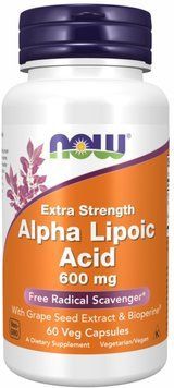 Now Foods Alpha Lipoic Acid 600mg - 60 vcaps 1469041 фото