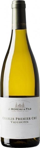 Вино J. Moreau et Fils Vaucoupin Chablis Premier Cru, біле сухе, 0.75л (WNF3151851516077) 831734 фото