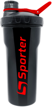 Шейкер Sporter KL-7014 700 ml black with a twist 1081411 фото