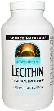Source Naturals Lecithin, 200 Caps 417605 фото