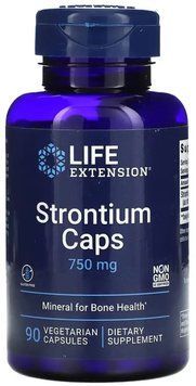 Life Extension Strontium Caps 750 mg - 90 veg capsules 1461050 фото