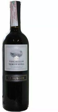 Вино Verga Le Rubinie Nero DAvola Terre Siciliane IGT, червоне, сухе, 0.75л 12.5% (PLK8000128084366) 1166299 фото