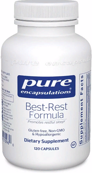 Pure Encapsulations Best-Rest Formula Вітаміни для спокійного сну 120 капсул 775725 фото