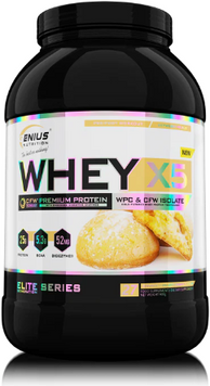 Протеїн Genius Nutrition Whey-X5 900 g / 27 послуг / Biscotti Cookies 1097256 фото