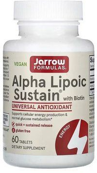 Jarrow Formulas Alpha Lipoic Sustain 300 mg - 60 tabs 1480422 фото
