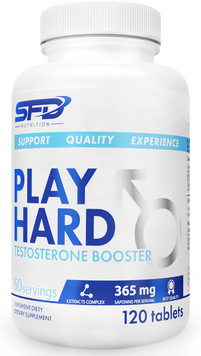 Бустер тестостерона SFD Nutrition Play Hard 120 tab / 60 servings 1039908 фото