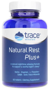 Trace Minerals NaturalRest Plus+ Nighttime relaxing formula Поддержка сна 60 таблеток 1042890 фото