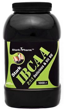 Амінокислота для спорту Stark Pharm IBCAA 2:1:1 Delicious & B6 Powder 1000 g /160 servings/ Lemon 426564 фото