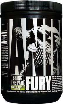 Universal Nutrition Animal Fury 495,9 g /30 servings/ Green Apple 413804 фото