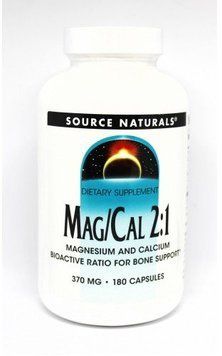 Source Naturals Mag/Cal 2:1, 180 Caps 417612 фото
