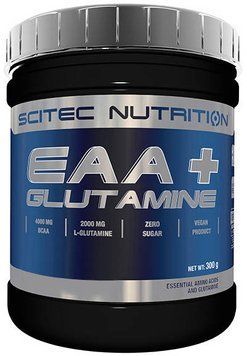 Амінокислота для спорту Scitec Nutrition EAA + Glutamine 300 g / 33 servings / Mango 808555 фото