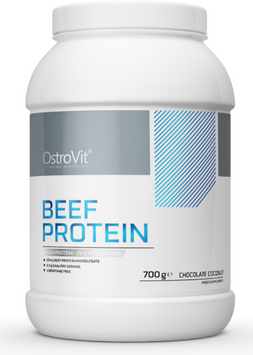 Протеин OstroVit Beef Protein 700 g / 23 servings / chocolate - coconut 1113994 фото