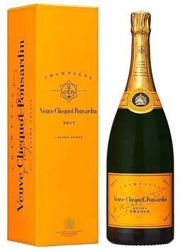 Шампанське Veuve Clicquot Ponsardin "Brut", сухе біле, 1.5л 12%, у подарунковій упаковці (BDA1SH-SVC150-001) 1170451 фото