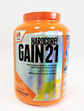 Гейнер Extrifit Hardcore Gain 21 3000 g /66 servings/ Vanilla 525966 фото