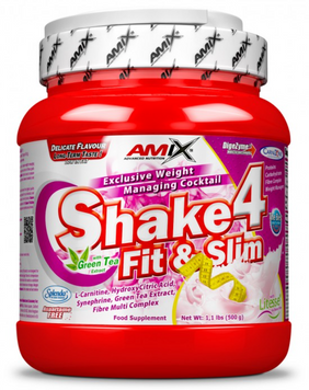 Гейнер Amix Shake 4 Fit&Slim 1000 g / 20 servings / chocolate 1059692 фото